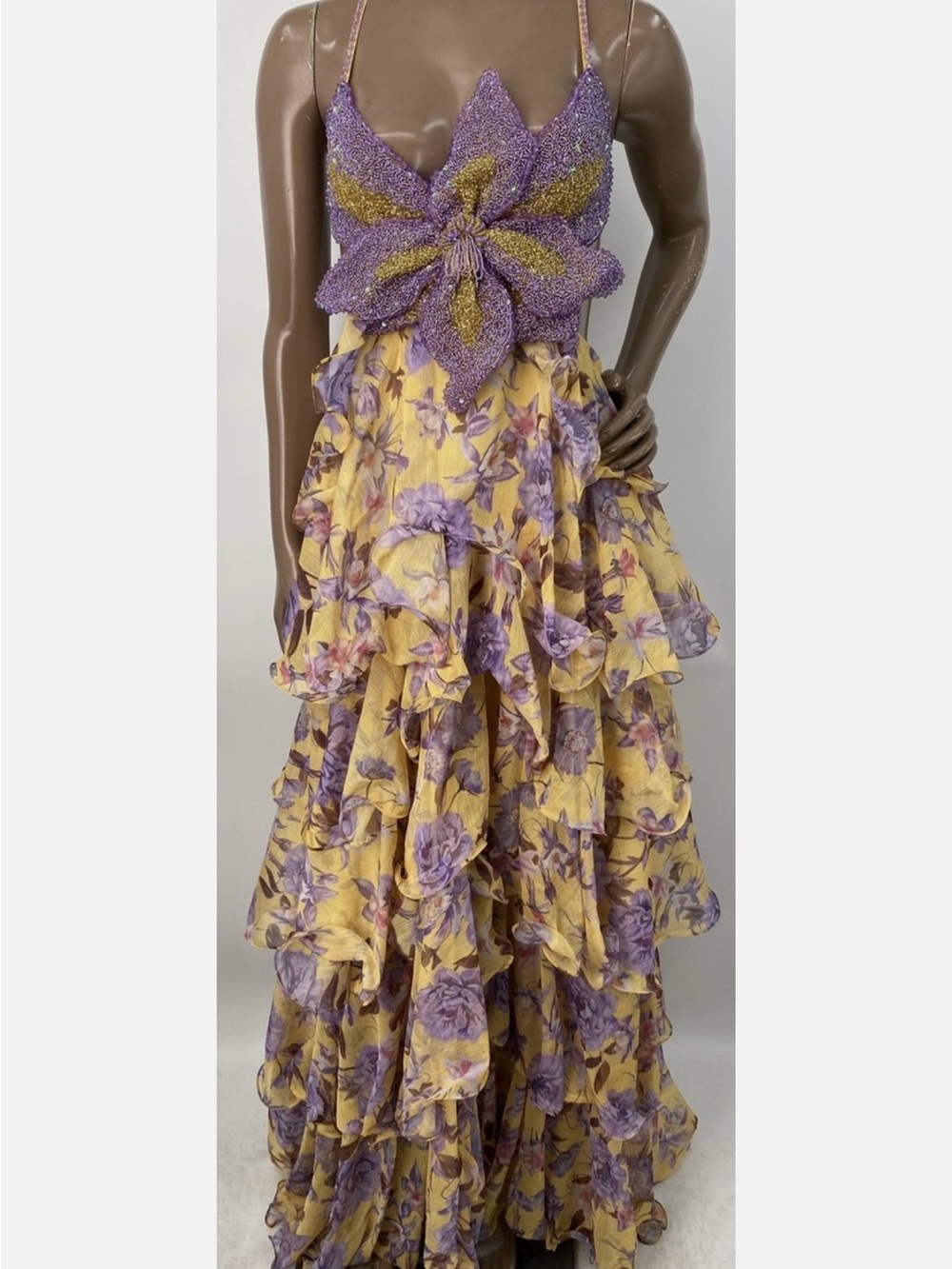 PatBo Peony Butterfly Maxi Dress - Picture 5 of 14
